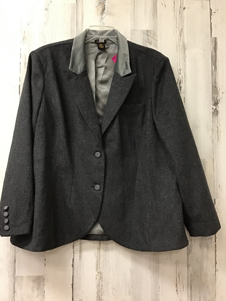 Iman Size 3X Gray Jacket