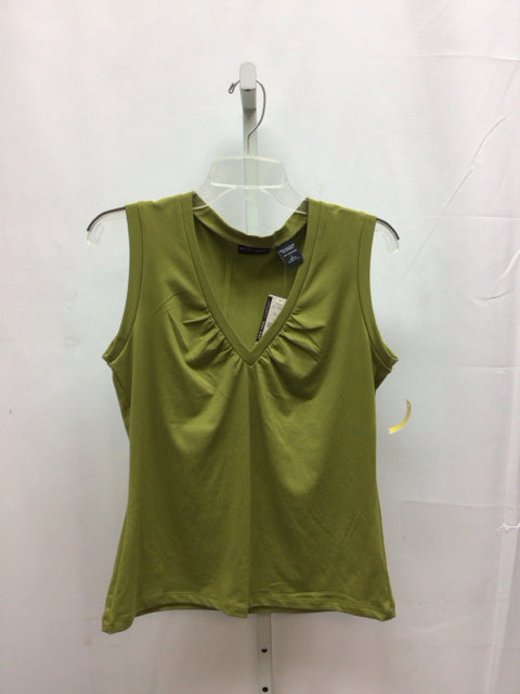 New York & Co Size Large Green Sleeveless Top