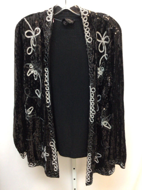 Investments Size Small Black Cardigan