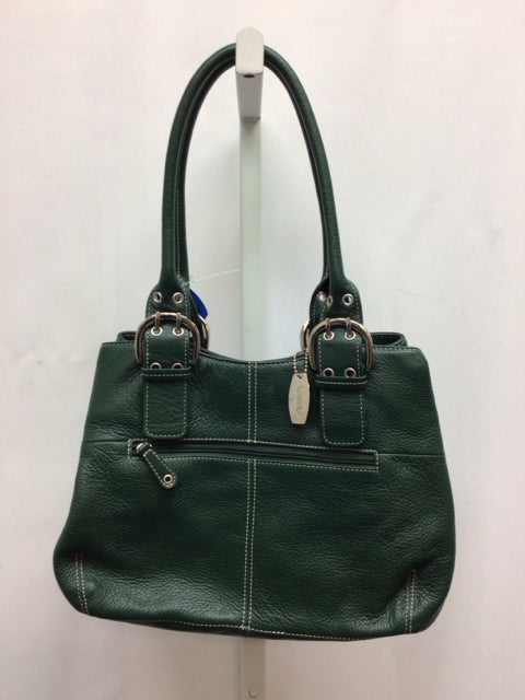 Tignanello Green Handbag