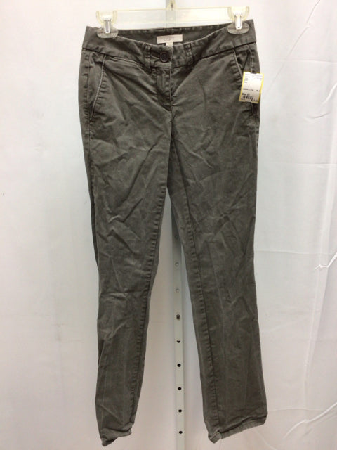 LOFT Size 00 Gray Pants