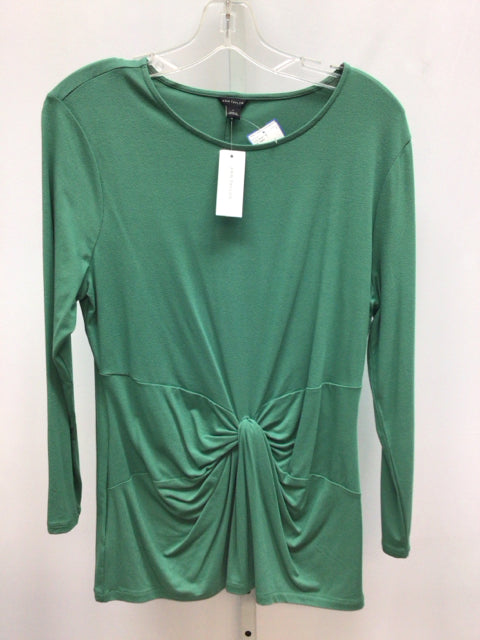 Ann Taylor Size Large Green Long Sleeve Top