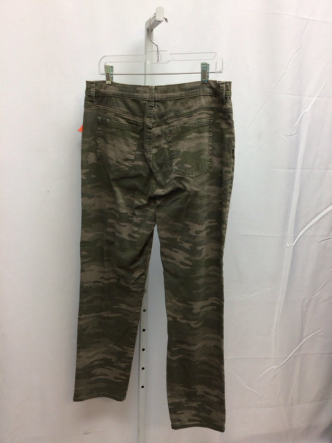 Style & Co. Size 16 Green Camo Pants