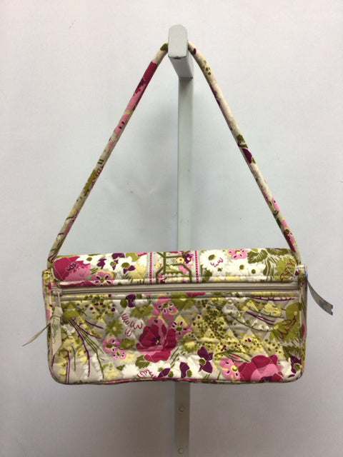 Vera Bradley Gray Floral Handbag