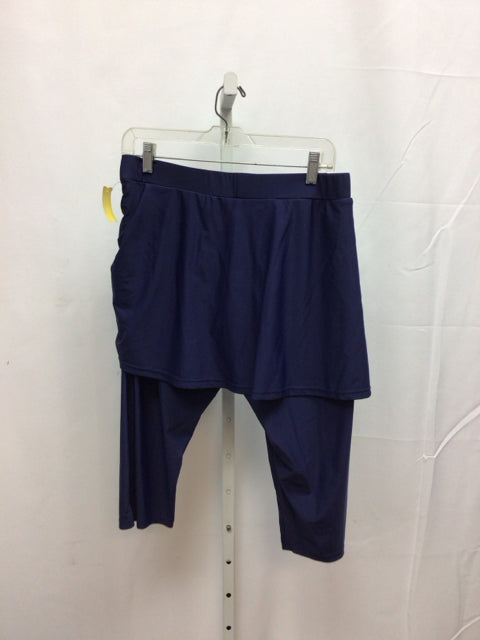 Size XL Navy Swimsuit Bottom Only