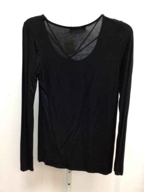 Size Small Black Long Sleeve Top