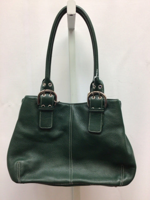 Tignanello Green Handbag
