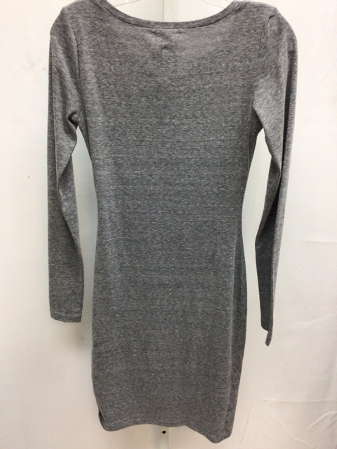Size Small Leith Gray Heather Long Sleeve Dress