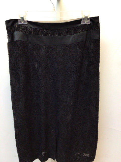Size 12 Worthington Black Skirt