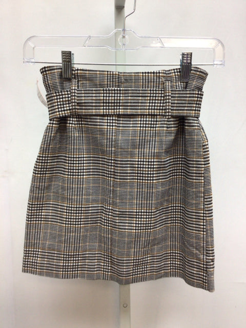 Size Small Have Black/Tan Junior Skirt