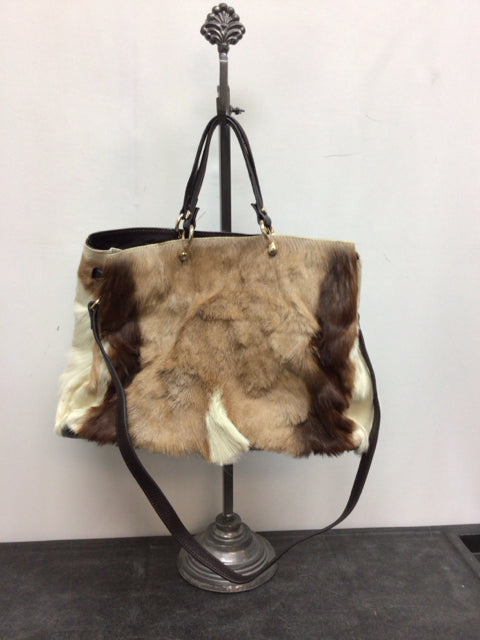 Diane Gail Tan/Brown Handbag