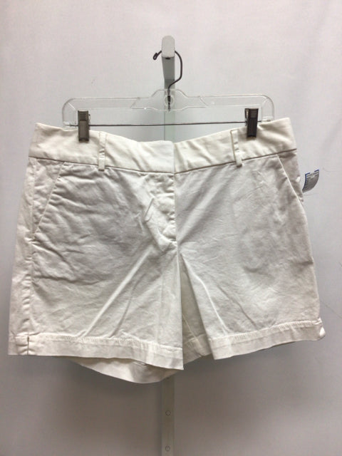 LOFT Size 10 White Shorts