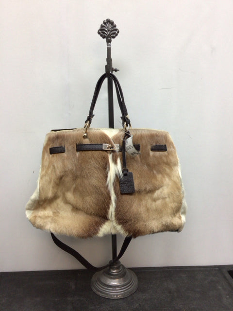 Diane Gail Tan/Brown Handbag