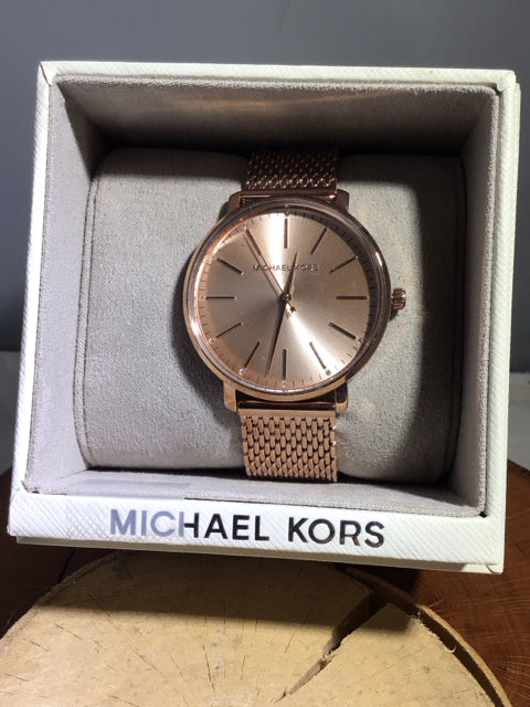 Michael Kors Rose Gold Designer Watch