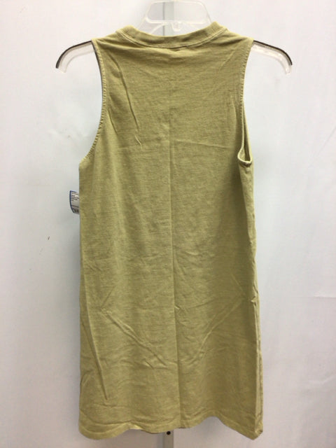 Size Small Double Zero Olive Sleeveless Dress