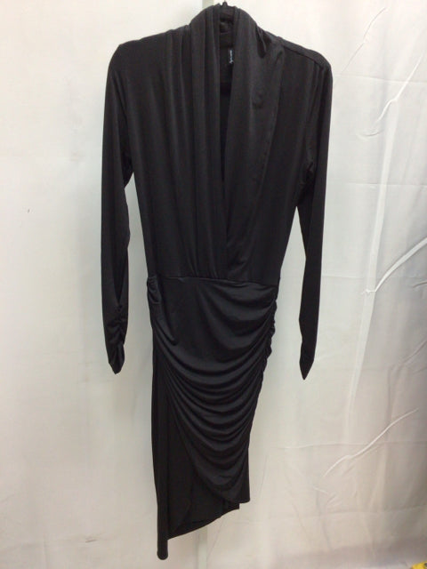 Size Medium Marciano Black Long Sleeve Dress