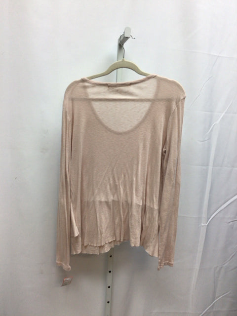 Michael Stars Size OS Pink Long Sleeve Top