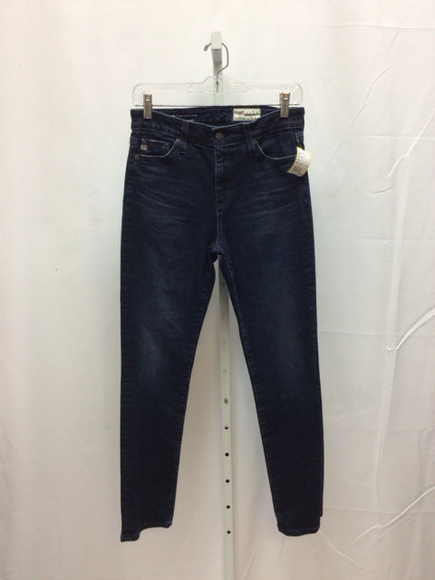 AG Size 27 (4) Dark Denim Designer Jeans