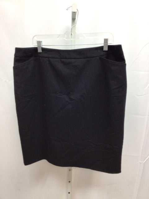 Size 16 Chaus Black Skirt