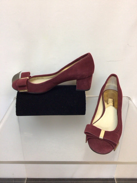 Michael Kors Size 7 Merlot Designer Shoe