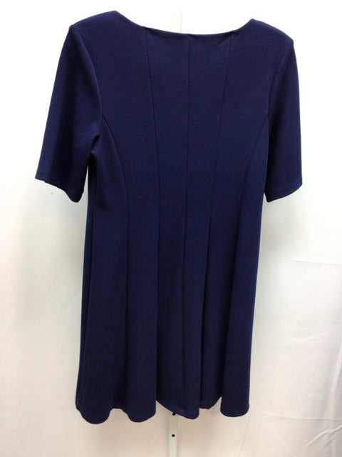 Size 16 Dressbarn Royal Blue Short Sleeve Dress