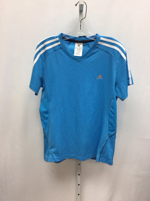 Adidas Blue/White Athletic Top