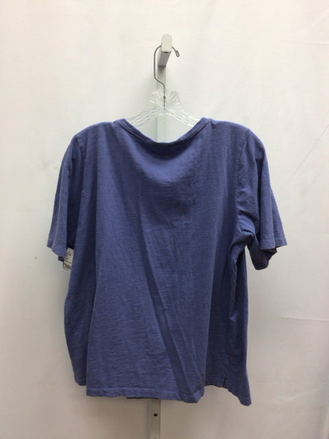 Eileen Fisher Size Medium Slate Short Sleeve Top