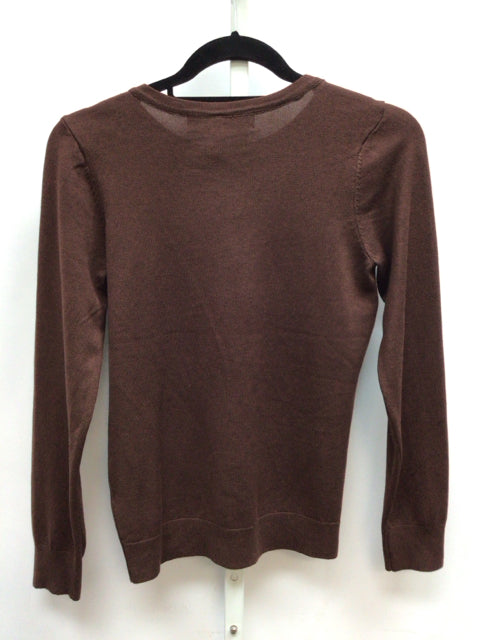 Carolyn Taylor Size PM Brown Long Sleeve Top