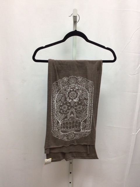 Brown/wht Scarf