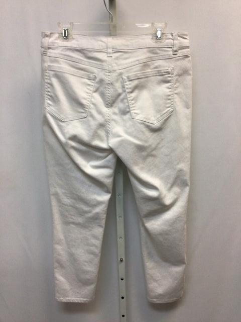D Jeans Size 12 White Denim Jeans