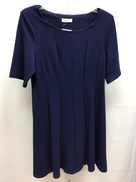 Size 16 Dressbarn Royal Blue Short Sleeve Dress