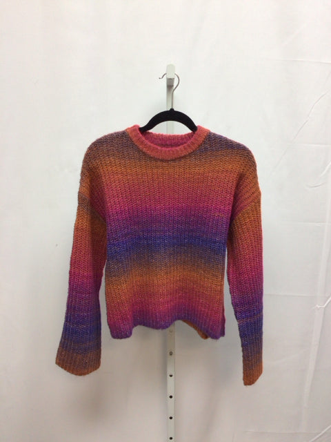 BP Size Small Orange/purple print Sweater