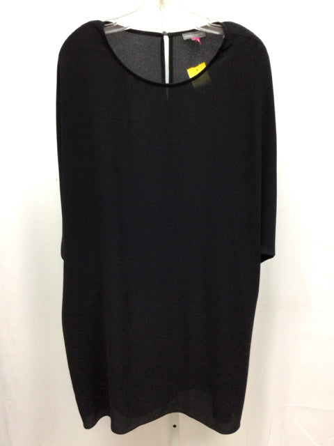 Size Medium Vince Camuto Black 3/4 Sleeve Dress