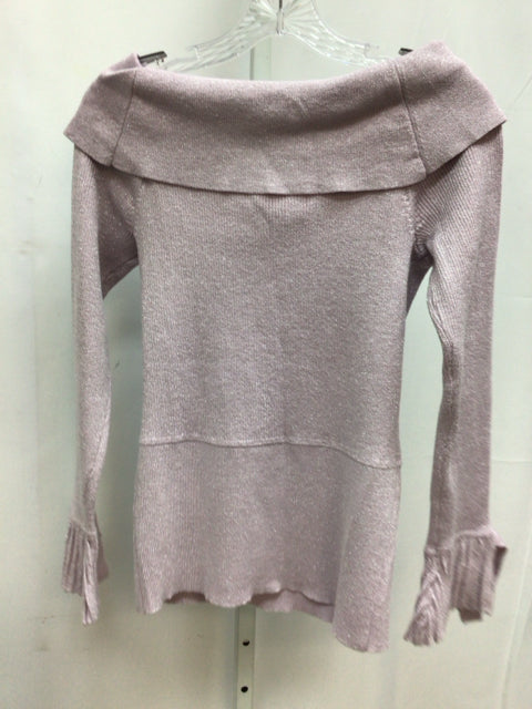 NY & C Size Medium Lilac Long Sleeve Sweater